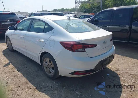 2019 Hyundai Elantra Sel from USA, damaged, VIN 5NPD84LFXKH425166